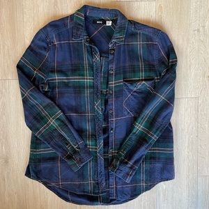 Urban Outfitters BDG Plaid Flannel Long Sleeve Shirt